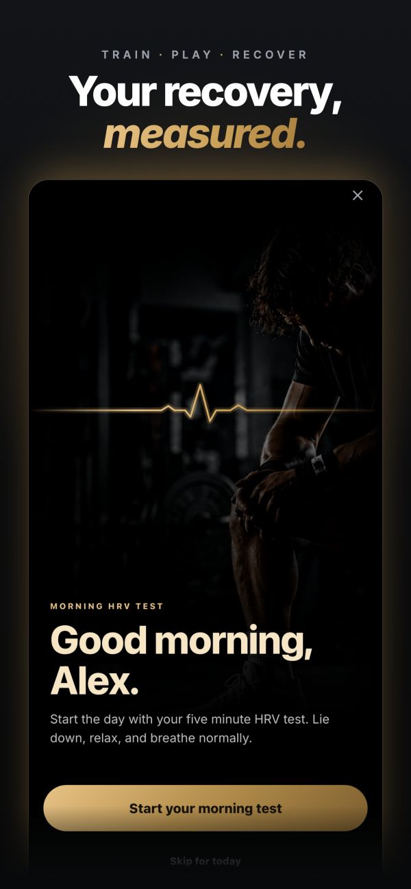 The morning HRV test